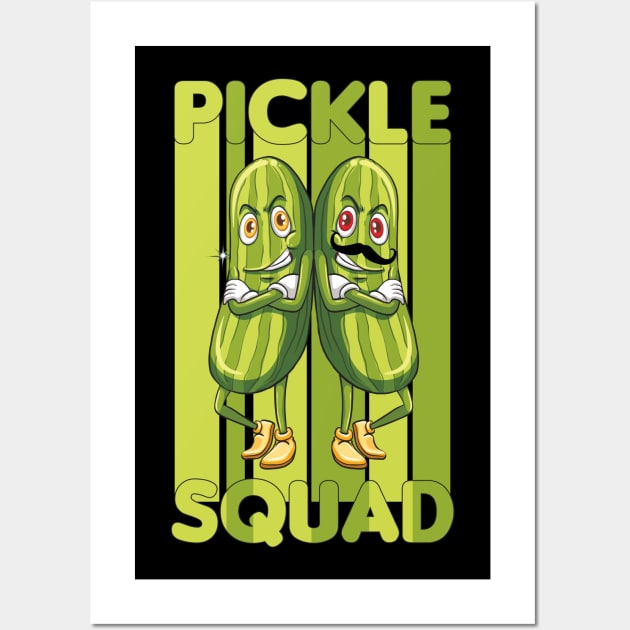 Pickle Squad Wall Art by balibeachart